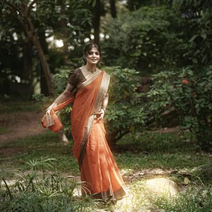 Multi Color Net  Lehenga Set